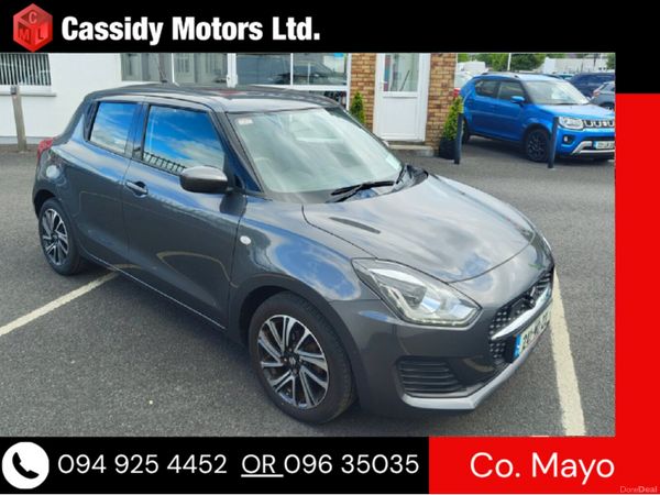 Suzuki Swift Hatchback, Petrol Hybrid, 2024, Grey