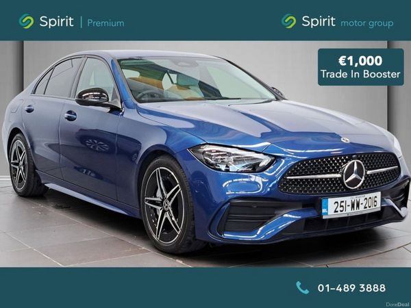 Mercedes-Benz C-Class Saloon, Diesel, 2025, Blue