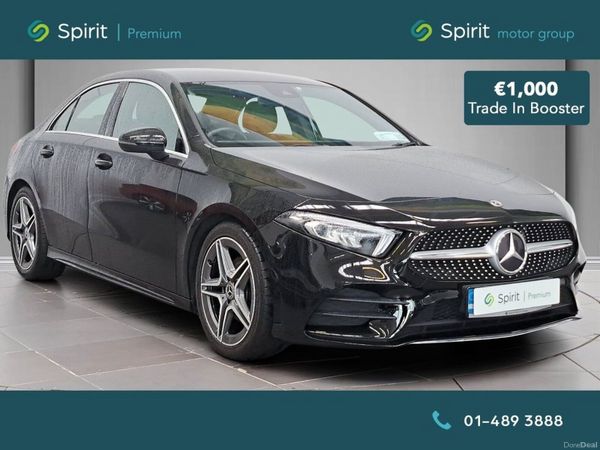 Mercedes-Benz A-Class Saloon, Petrol, 2020, Black