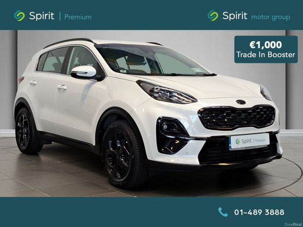 Kia Sportage SUV, Diesel Hybrid, 2021, White