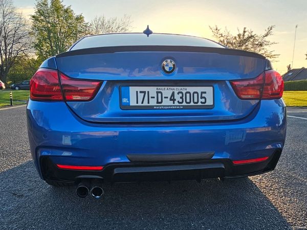 BMW 4-Series Coupe, Petrol, 2017, Blue