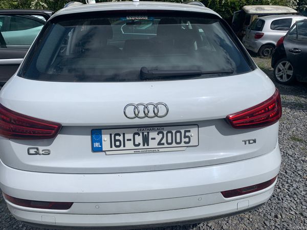 Audi Q3 SUV, Diesel, 2016, White