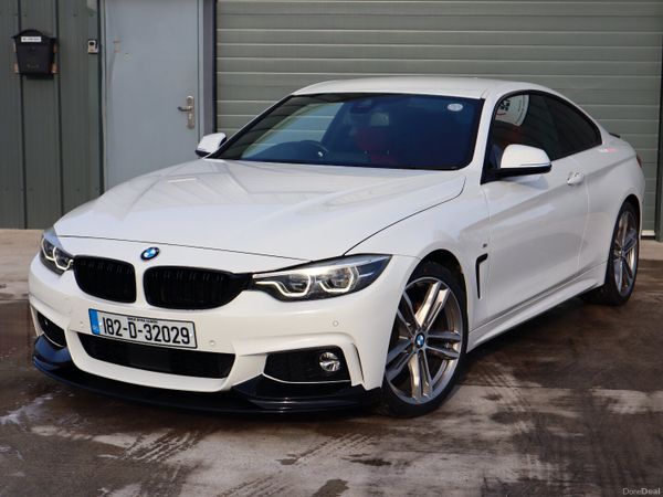 BMW 4-Series Coupe, Petrol, 2018, White