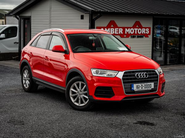 Audi Q3 SUV, Petrol, 2016, Red
