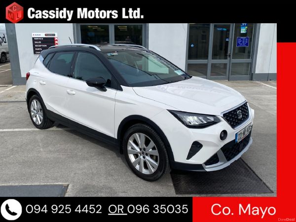 SEAT Arona SUV, Petrol, 2022, White