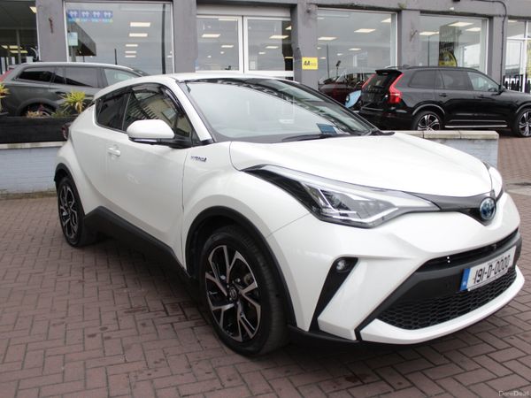 Toyota C-HR SUV, Petrol Hybrid, 2019, White
