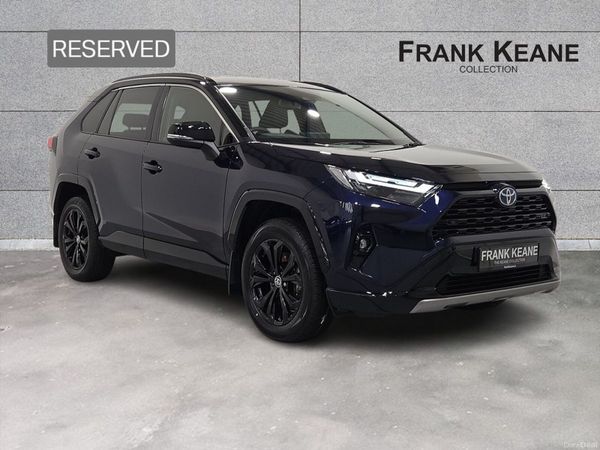 Toyota RAV4 SUV, Petrol Hybrid, 2022, Blue