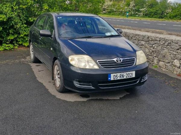 Toyota Corolla Saloon, Petrol, 2005, Black