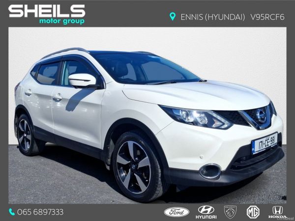 Nissan Qashqai SUV, Diesel, 2017, White