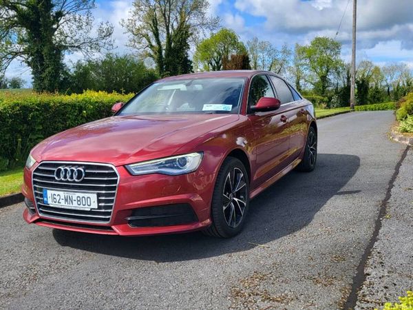 Audi A6 Saloon, Diesel, 2016, Red