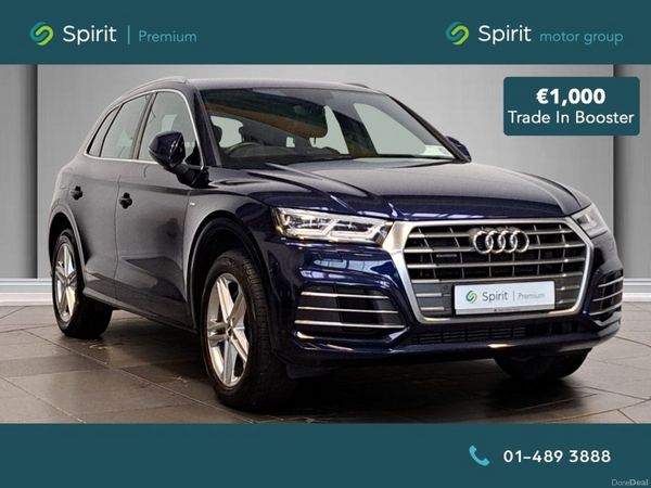 Audi Q5 SUV, Petrol Plug-in Hybrid, 2020, Blue