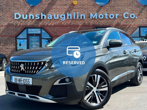Peugeot 3008 MPV, Petrol, 2018, Grey