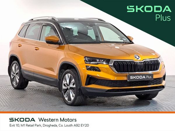 Skoda Karoq Estate, Diesel, 2022, Orange