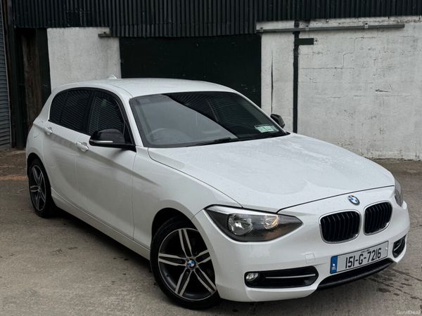 BMW 1-Series Hatchback, Diesel, 2015, White