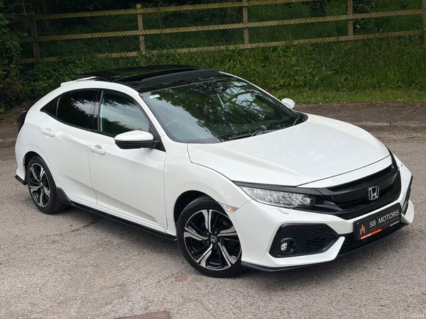 Honda Civic Hatchback, Petrol, 2018, White