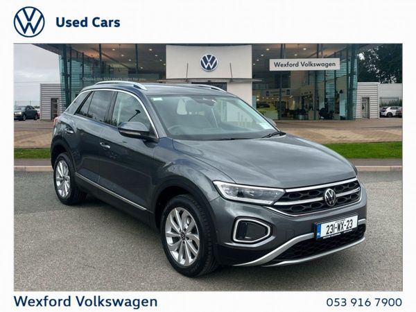 Volkswagen T-Roc SUV, Petrol, 2023, Grey