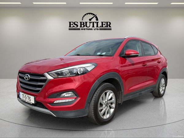 Hyundai Tucson SUV, Diesel, 2017, Red