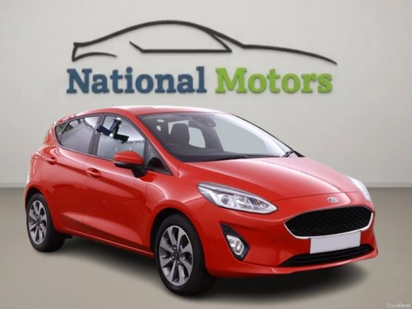 Ford Fiesta Hatchback, Petrol, 2020, Red