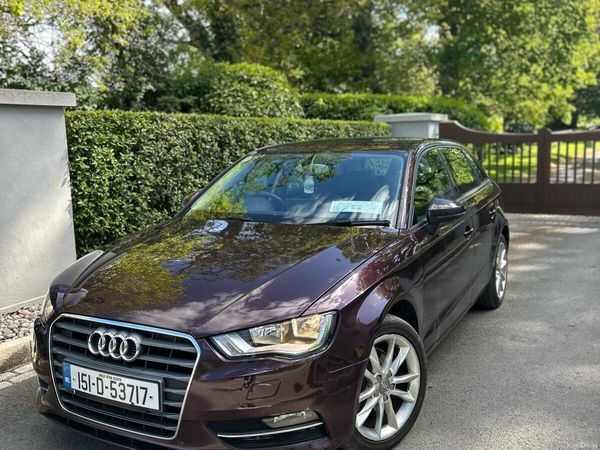 Audi A3 Hatchback, Diesel, 2015, Red
