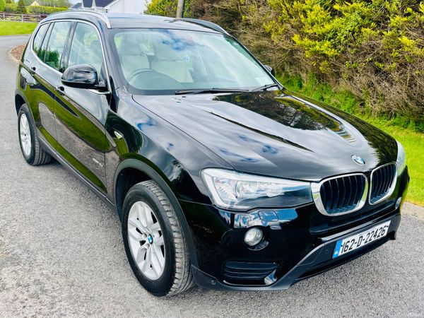 BMW X3 SUV, Diesel, 2016, Black