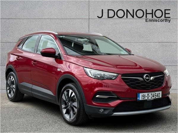 Opel Grandland X SUV, Petrol, 2019, Red