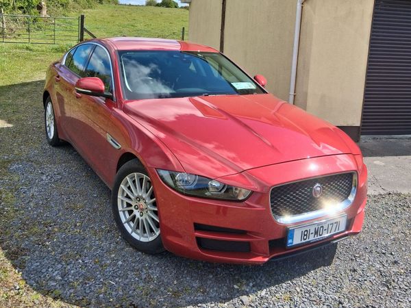 Jaguar XE Saloon, Diesel, 2018, Red