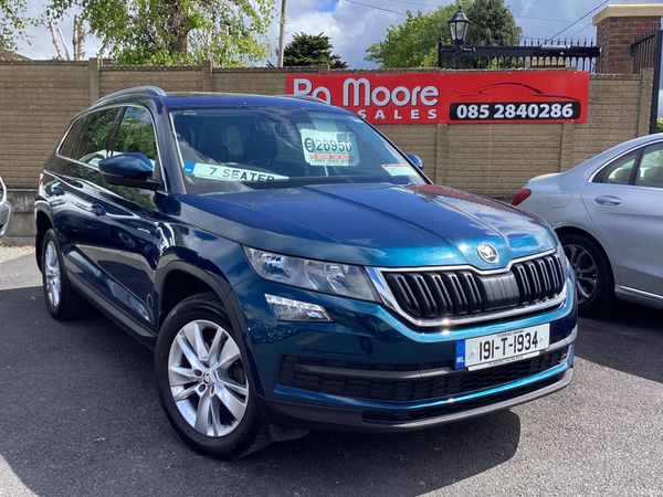 Skoda Kodiaq MPV, Diesel, 2019, Blue
