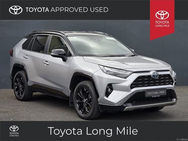 Toyota RAV4 SUV, Petrol Hybrid, 2024, Silver