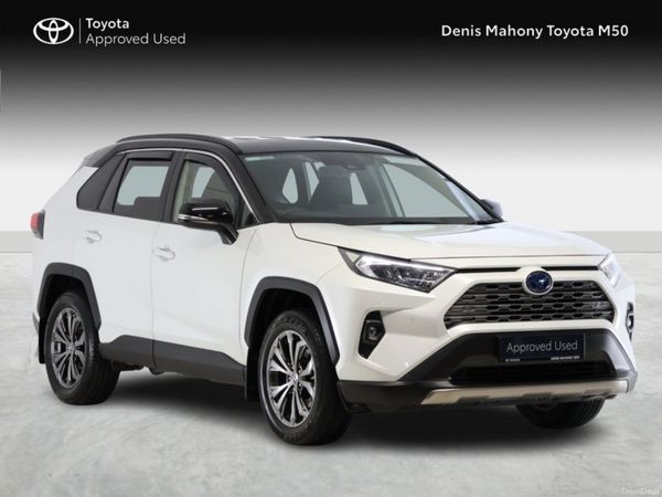 Toyota RAV4 SUV, Petrol Hybrid, 2023, White