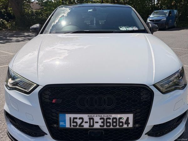 Audi S3 Saloon, Petrol, 2015, White