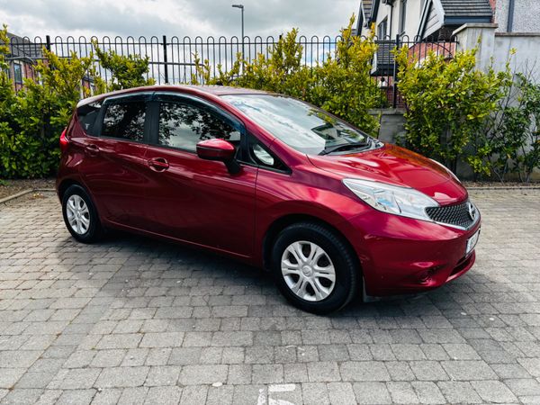 Nissan Note Hatchback, Petrol, 2015, Red