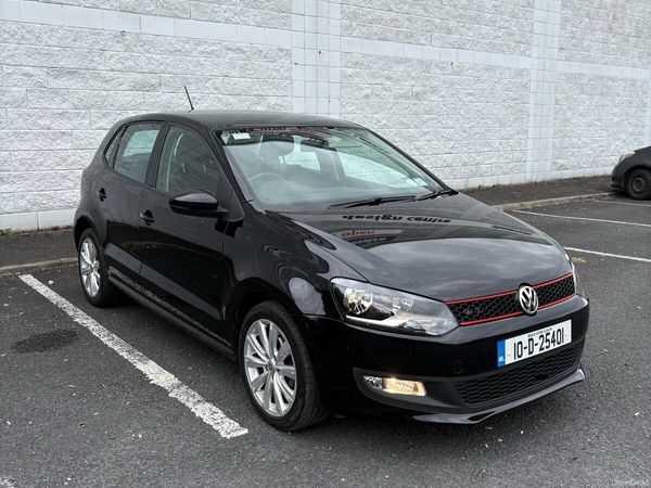 Volkswagen Polo Hatchback, Diesel, 2010, Black
