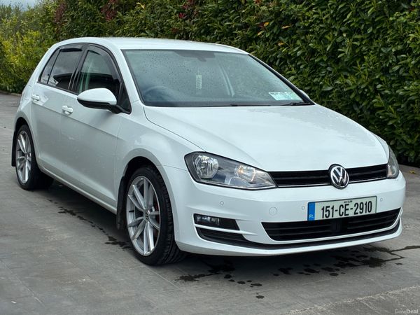 Volkswagen Golf Hatchback, Petrol, 2015, White