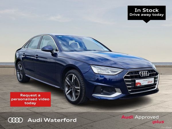 Audi A4 Saloon, Diesel, 2024, Blue