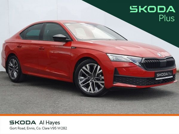Skoda Octavia Saloon, Diesel, 2026, Red