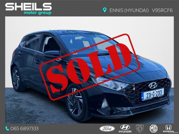Hyundai i20 Hatchback, Petrol, 2023, Black