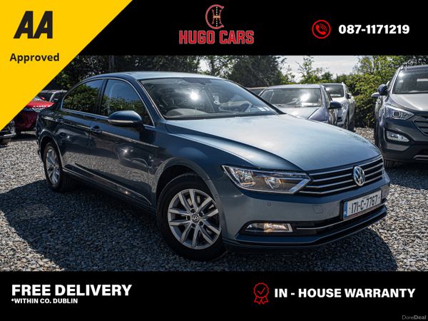 Volkswagen Passat Saloon, Diesel, 2017, Blue