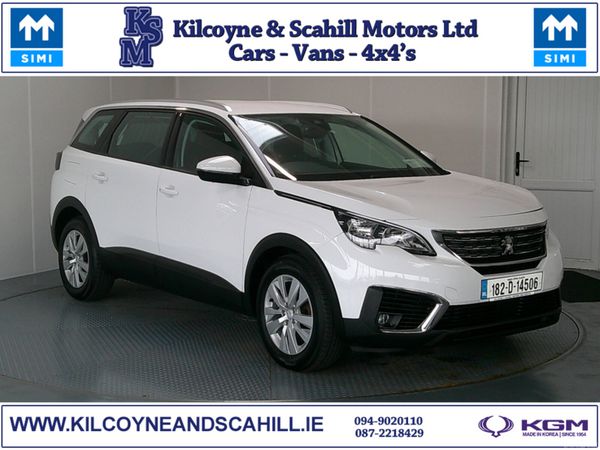 Peugeot 5008 SUV, Diesel, 2018, White