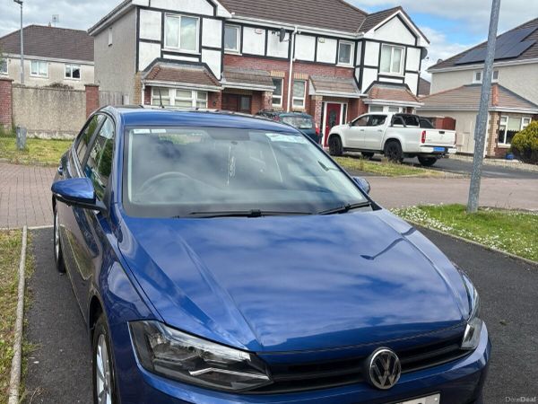 Volkswagen Polo Hatchback, Petrol, 2019, Blue