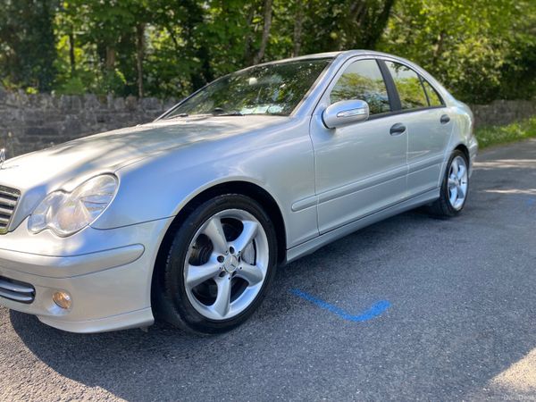 Mercedes-Benz C-Class Saloon, Petrol, 2007, Silver