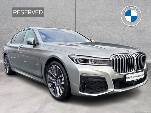 BMW 7-Series Saloon, Petrol Plug-in Hybrid, 2022, Grey