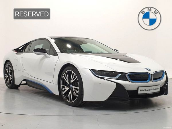 BMW i8 Coupe, Petrol Plug-in Hybrid, 2020, White