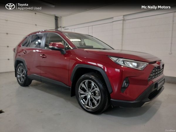 Toyota RAV4 SUV, Petrol Hybrid, 2023, Red