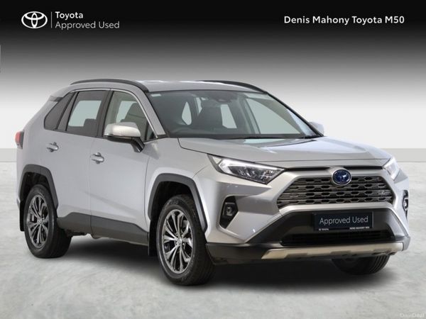 Toyota RAV4 SUV, Petrol Hybrid, 2022, Silver