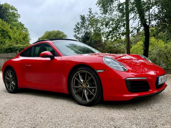 Porsche 911 Coupe, Petrol, 2016, Red