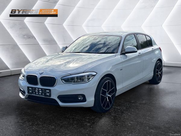 BMW 1-Series Hatchback, Diesel, 2017, White