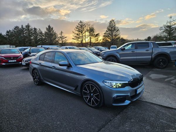 BMW 5-Series Saloon, Diesel, 2020, Blue