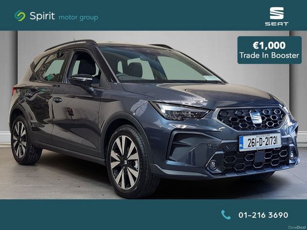 SEAT Arona SUV, Petrol, 2026, Grey