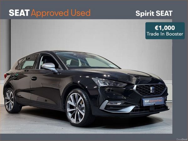 SEAT Leon Hatchback, Petrol Plug-in Hybrid, 2025, Black