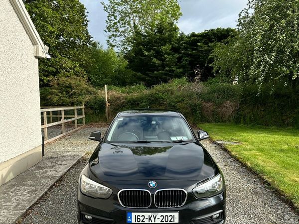 BMW 1-Series Hatchback, Diesel, 2016, Black